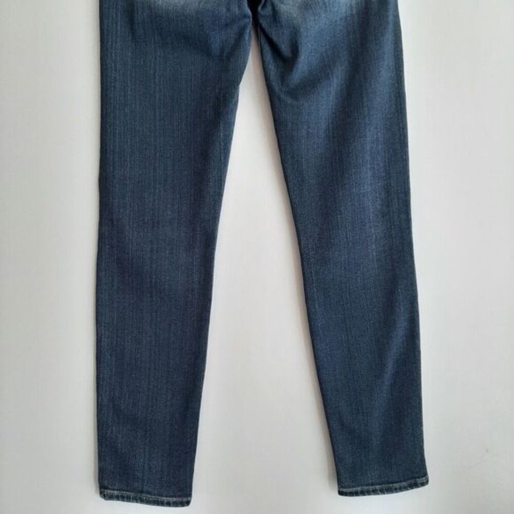 PAIGE | Verdugo Ankle Nottingham Blue Jeans Cropped Sz 26 Flawed - Picture 9 of 12